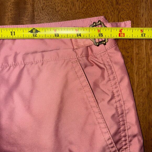 Dandy Del Mar Men’s Pink  Shorts Size 31 Polyester Shiny Finish - Picture 7 of 8